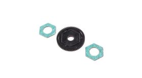 LOSI Ersatzteil Spur Gear w/ Slipper Pads, 60T, 0.5M...