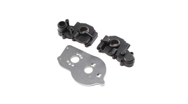 LOSI Ersatzteil Transmission Case & Motor Plate Mini-T 2.0 / LOS212017
