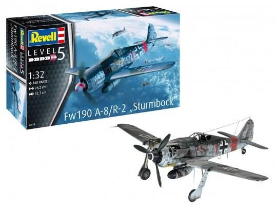 Revell Modellbausatz Fw190 A-8/R-2 "Sturmbock" / 03874