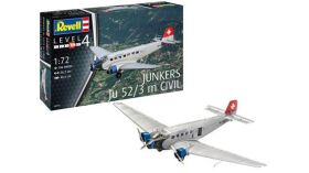 Revell Plastikmodell BausatzJunkers Ju52/3m Civil / 04975