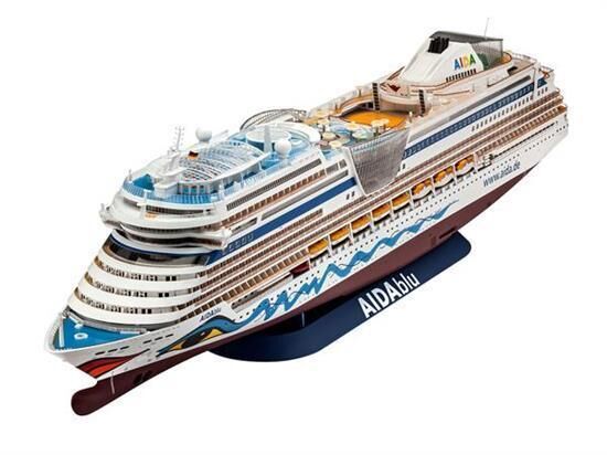 Revell Modellbausatz Cruise Ship AIDA (AIDAblu, sol, mar or stella) / 05230