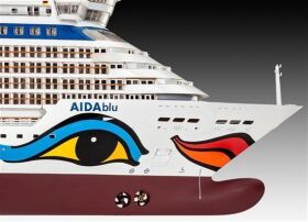 Revell Modellbausatz Cruise Ship AIDA (AIDAblu, sol, mar or stella) / 05230