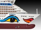 Revell Modellbausatz Cruise Ship AIDA (AIDAblu, sol, mar or stella) / 05230