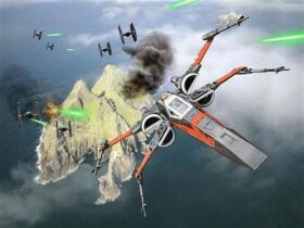 Revell Plastikmodellbausatz Poes Boosted X-wing Fighter...