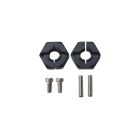 X-Rider Radmitnehmer schwarz Aluminium (2 Stk.) / XR-FG8064BK