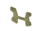Amewi 06013 Dämpferbrücke vorne Aluminium gun metal / 004-06013TI