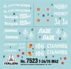 ITALERI Panzer 1:72 T 34 / 76 m42 / 510107523