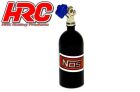 HRC Racing Body Parts 1/10 Crawler Scale Nitrogen Tank Black HRC25223BK