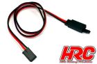 HRC Racing Servo Verlängerungs Kabel mit Clip Männchen/Weibchen UNI (FUT) typ 60cm Länge HRC9235CL