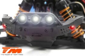 Team Magic Auto 1/10 Monster Truck Elektrisch 4WD RTR Brushless Wasserdicht E5 Silber / TM510001S