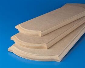 Krick Grundplatte MDF 400x120x12 mm / 61106