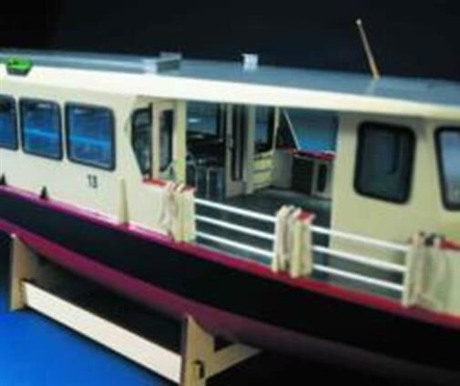 MANTUA RC Modell Boot Motobattello aus Venedig Baukasten / 800730