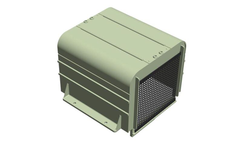 Amewi Motorhaube grün für 8x8 Truck / 011-T011G