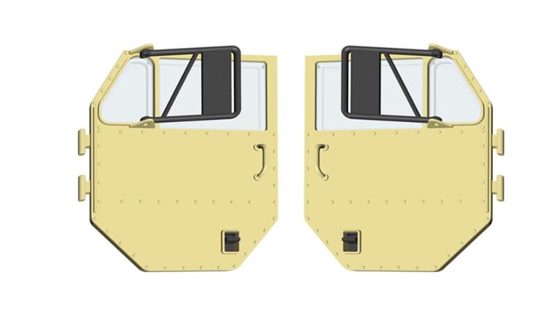 Amewi Türen, Fahrerkabine sand für 8x8 Truck / 011-T022