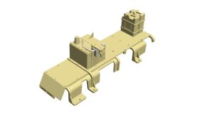Amewi Radkasten links sand für 8x8 Truck / 011-T023