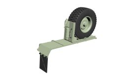 Amewi Radkasten rechts grün für 8x8 Truck /...