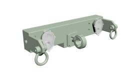 Amewi Heck-Rahmenteil grün für 8x8 Truck /...