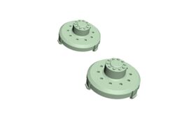 Amewi Radkappen grün für 8x8 Truck / 011-T034G