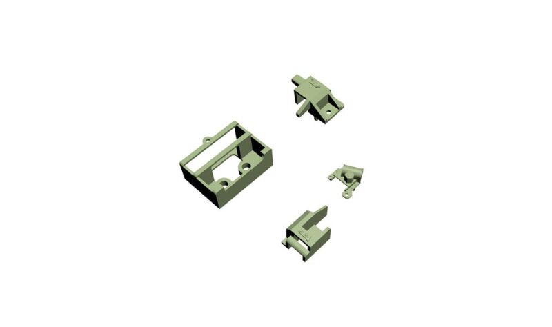Amewi Trägerteile für 8x8 Truck grün / 011-T049G