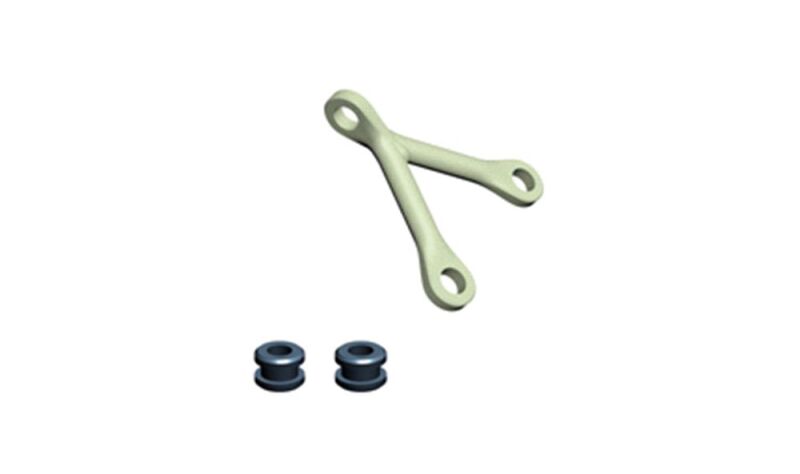 Amewi Achsstrebe für 8x8 Truck grün / 011-T050G