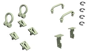 Amewi Anbauteile grün für 8x8 Truck / 011-T052G