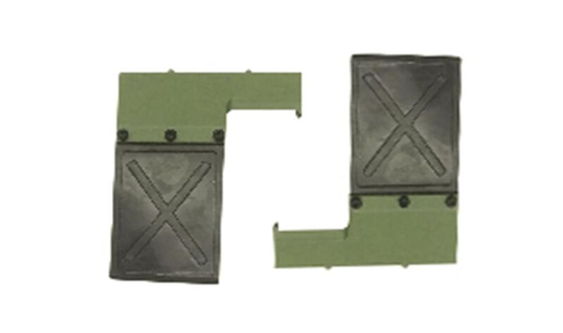 Amewi Fender links & rechts grün für 8x8 Truck / 011-T062G