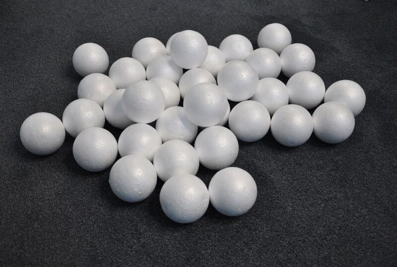 Amewi Bastel Styroporkugel 7cm 36 Kugel im Karton / 301030