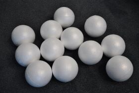 Amewi Bastel Styroporkugel 10cm 12 Kugeln im Karton / 301032