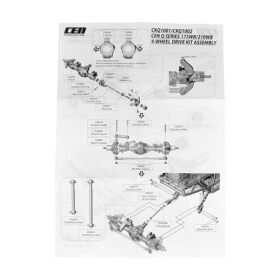 CEN 210WB 4-Wheel Drive kit / CKQ1002