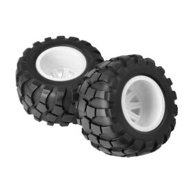 CEN Wheel & Tire Glued (White) / CQ0505