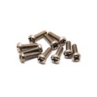 HoBao TITANIUM ROUND HEAD SCREW (3 X 10MM) 10PCS. / H22201