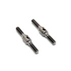 HoBao TITANIUM TURNBUCKLE-28L FOR REAR UPPER ARM, 2 PCS / H22211