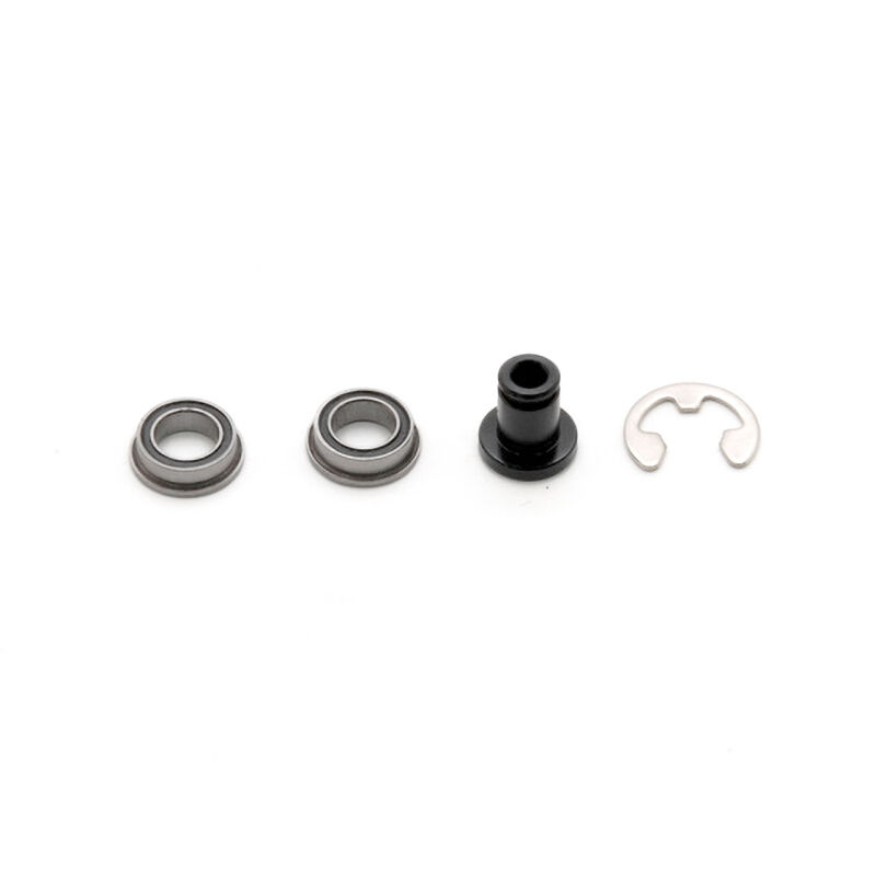 HoBao BELT ADJUSTABLE AXLE, W/FLANGE BEARING 5X8X2.5MM / H22314