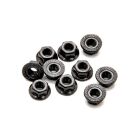 HoBao FLANGE NYLON NUT M3, 10pcs / H39006