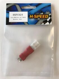H-Speed Deans Männchen auf Tamiya Weibchen kurz...