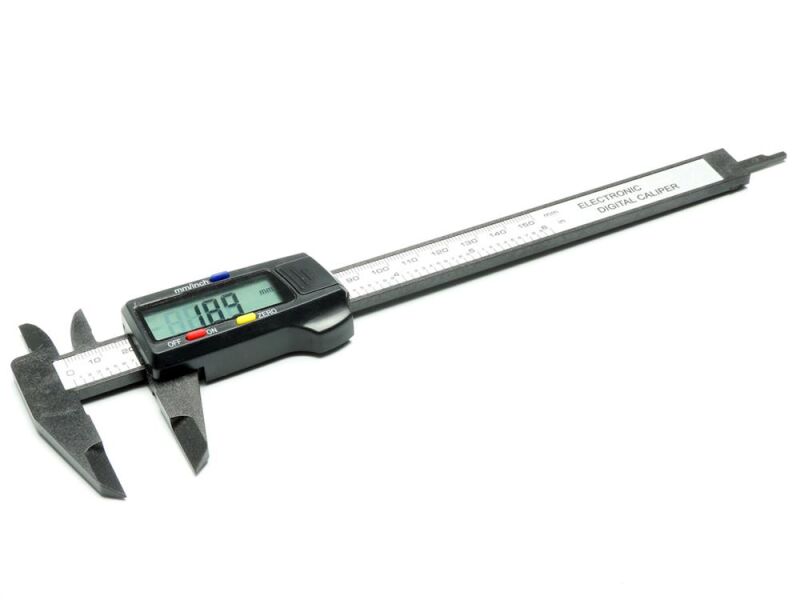 PICHLER Schieblehre Digital Messchieber 0 -150mm CARBON EDITION / C6109