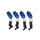 HoBao CNC Alu. Shock Cap, 4Pcs W/Gasket / H230108