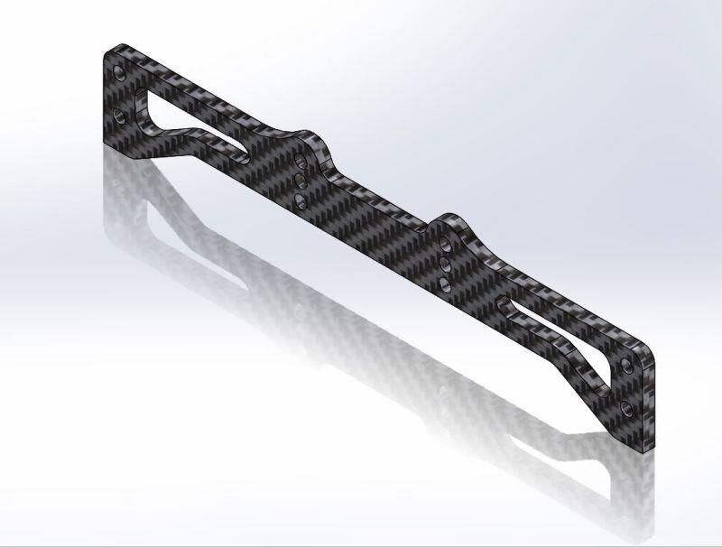 CRC WTF-1 DS Graphite R Wing Mnt / CRC1576