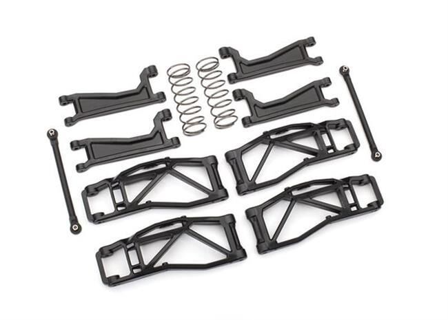 TRAXXAS Querlenker-Set WideMaxx™ Kit schwarz Querlenker, Spurstangen +Federn / TRX8995