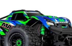TRAXXAS Wide-MAXX 1:10 RTR TSM SR VXL 4S Regler ohne Akku/Lader / TRX89086-4GRN