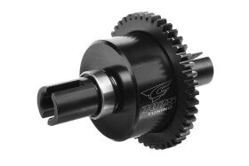 Team Corally Xtreme Diff Case 35mm Aluminium 7075 Hard Anodised Black Center Made in Italy / C-00180-411