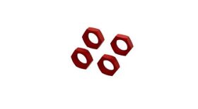 Arrma Ersatzteil Aluminum Wheel Nut 24mm (Red) (4) /...