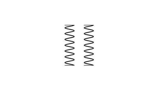 Arrma Ersatzteil Shock Springs 130mm 2.21N/mm (19.56lb/in)(2) / ARA330573