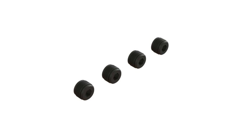 Arrma Ersatzteil Hub Nut (Red) (4) / ARA330582
