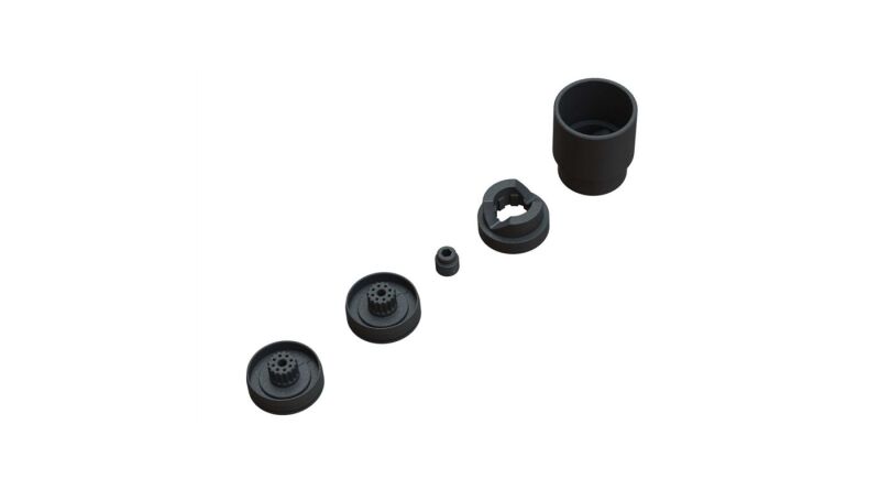 ARRMA Servosaver Kunststoff Parts (Satz) / ARA340165