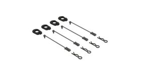 Arrma Ersatzteil Body Clip Retainers 1/5 Scale (Black, 4)...