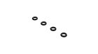 ARRMA O-Ring 4.8x2mm (4 Stück) / ARA716029