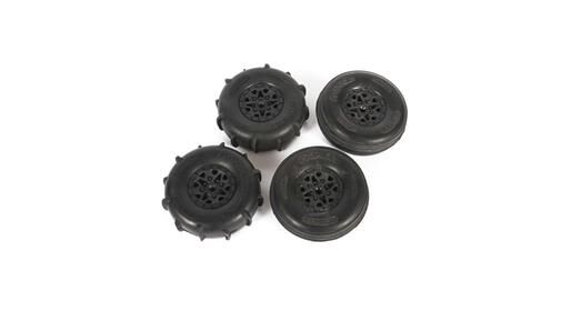 Axial ST28 Razor FR / Paddle RR Tire Set Yeti Jr. / AXI41000