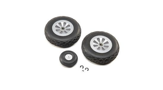 E-flite Ersatzteil Wheel Set P-51D 1.5m / EFL01263