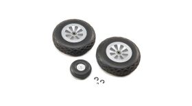 E-flite Ersatzteil Wheel Set P-51D 1.5m / EFL01263